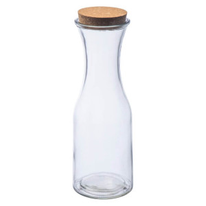 Glass Carafe with cork lid - Reklamnepredmety