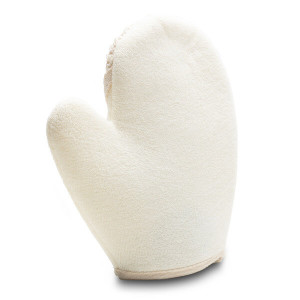 RUB bath and massage mitten, beige - Reklamnepredmety