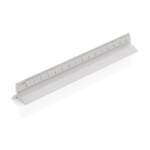 15cm. Aluminum triangular ruler - Reklamnepredmety