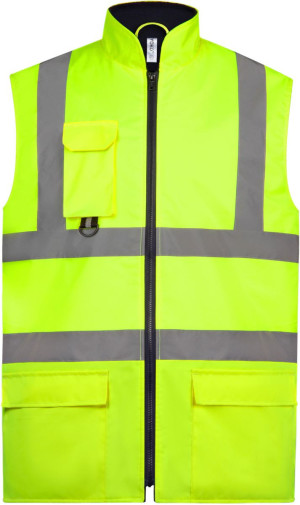 Padded vest Hi-Vis Yoko | HV005 - Reklamnepredmety