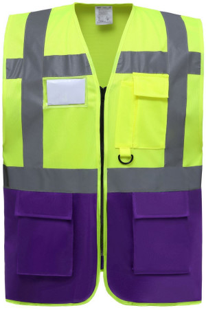 Hi-Vis multifunctional vest Yoko | HVW801 - Reklamnepredmety