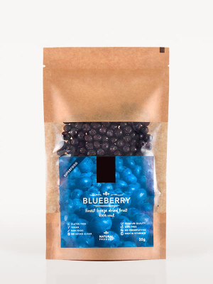 Freeze-dried wild blueberry 35g - Reklamnepredmety