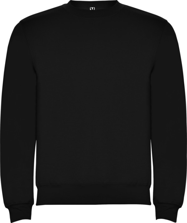 Classic children's sweater with a crewneck neckline