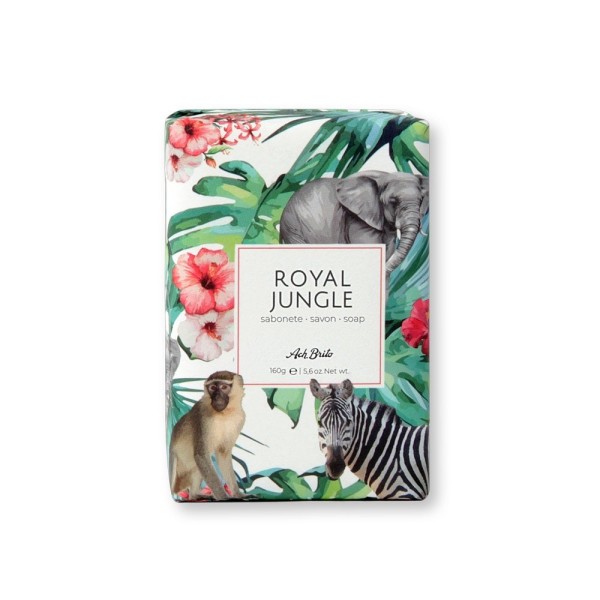 ROYAL JUNGLE. Soaps enriched with green clay (160g)