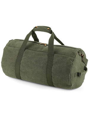 Vintage Canvas Barrel Bag - Reklamnepredmety