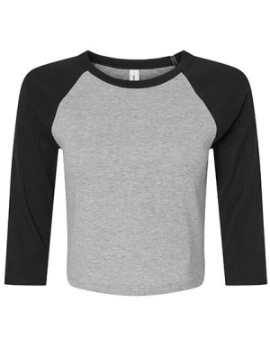 Women´s Micro Rib 3/4 Raglan Baby Tee - Reklamnepredmety