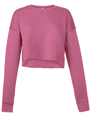 Women´s Cropped Crew Fleece - Reklamnepredmety