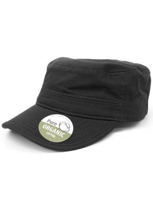 Organic Cotton Army Cap Washed - Reklamnepredmety