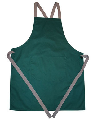 Apron With Grey Ties Crossover - Reklamnepredmety