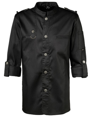 Chef´s Jacket Bikerstyle With Epaulettes - Reklamnepredmety