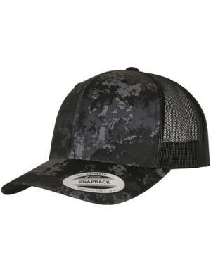 YP Classics® Veil Camo™ Retro Trucker Cap - Reklamnepredmety