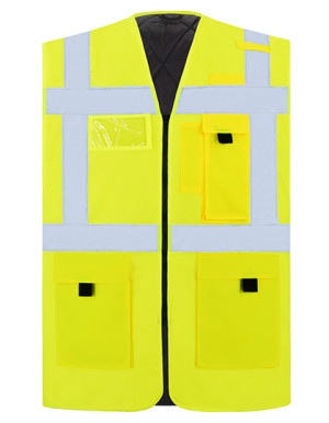 Padded Comfort Executive Safety Vest Wismar CO² Neutral - Reklamnepredmety