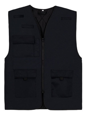 Padded Multifunctional Work Vest Kiel CO² Neutral - Reklamnepredmety