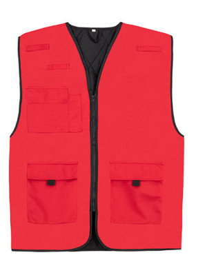 Padded Multifunctional Work Vest Kiel CO² Neutral - Reklamnepredmety