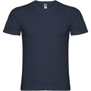 Samoyedo men's V-neck short-sleeved T-shirt - Reklamnepredmety