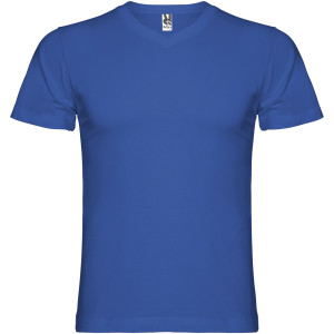 Samoyedo men's V-neck short-sleeved T-shirt - Reklamnepredmety