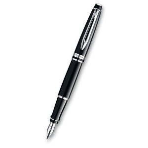 Waterman Expert Black Lacquer GT fountain pen - Reklamnepredmety