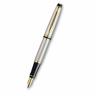 Waterman Expert Stainless Steel GT fountain pen - Reklamnepredmety