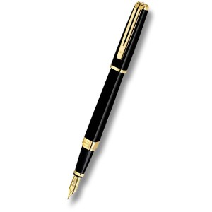 Waterman Exception Slim Black GT fountain pen - Reklamnepredmety