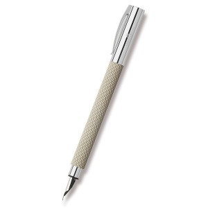 Faber-Castell Ambition OpArt White Sand fountain pen - Reklamnepredmety