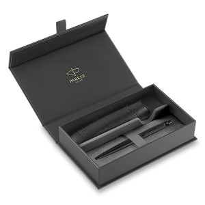 Parker Jotter XL Monochrome Black BT ballpoint pen, gift cartridge with case - Reklamnepredmety