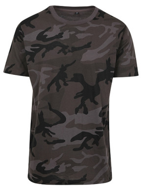 Camo Round Neck Tee - Reklamnepredmety