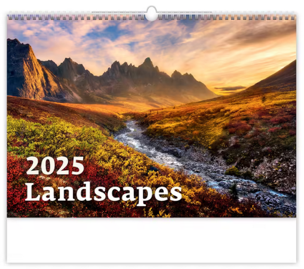 Landscapes wall calendar