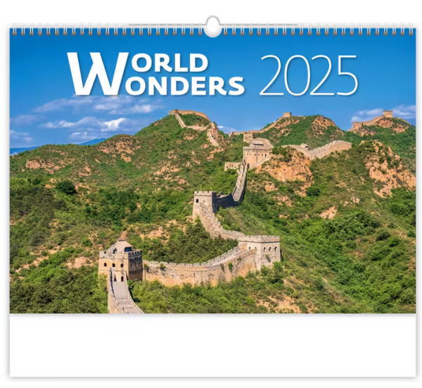 World Wonders wall calendar