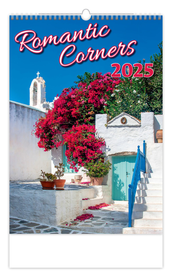 Romantic Corners wall calendar