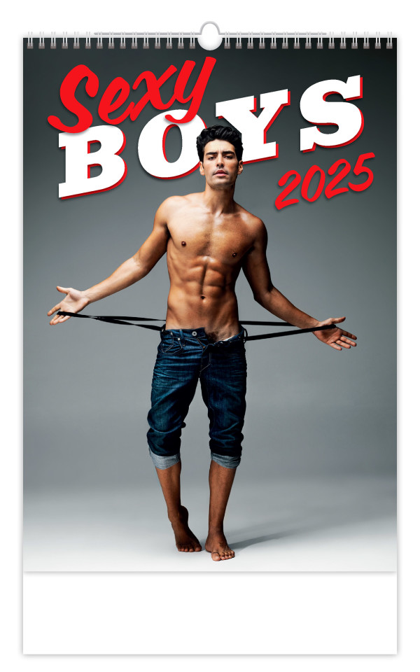 Sexy Boys wall calendar