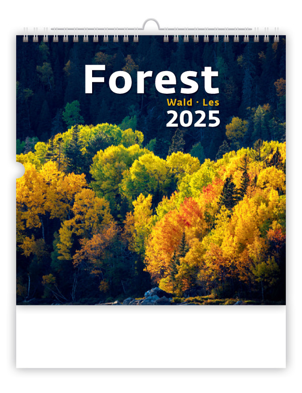 Wall calendar Forest