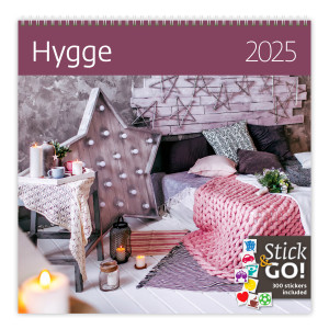 Hygge wall calendar - Reklamnepredmety