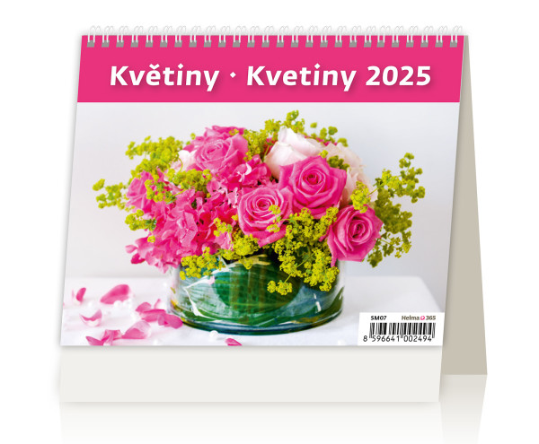 Desk calendar MiniMax Flowers