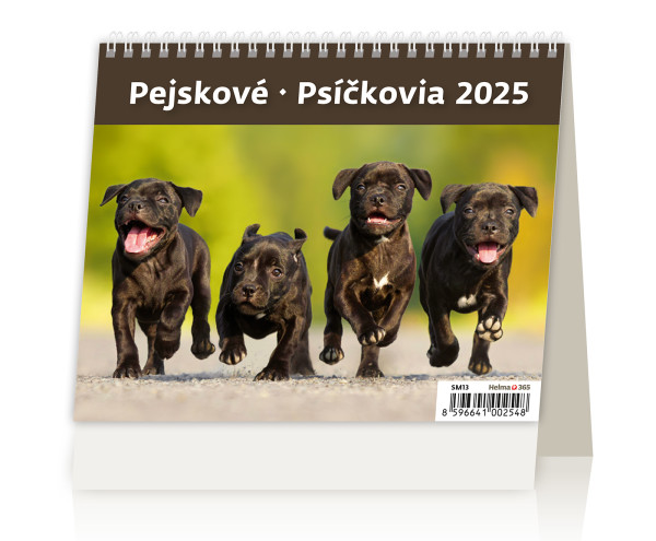 Desk calendar MiniMax Dogs