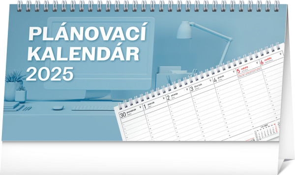 Desk calendar Planning 2025, 25 × 12.5 cm