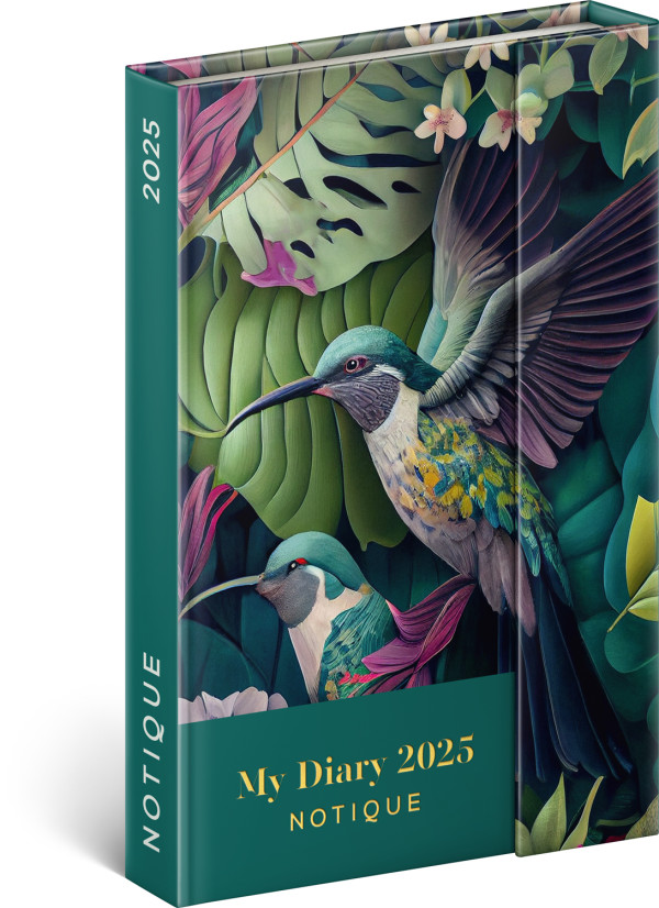 Weekly magnetic diary Hummingbirds 2025