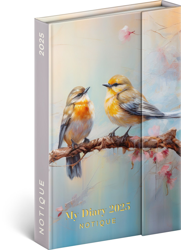 Weekly magnetic diary Birds 2025