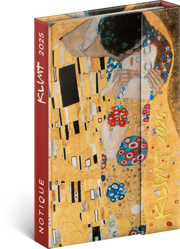 Gustav Klimt Weekly Magnetic Diary 2025