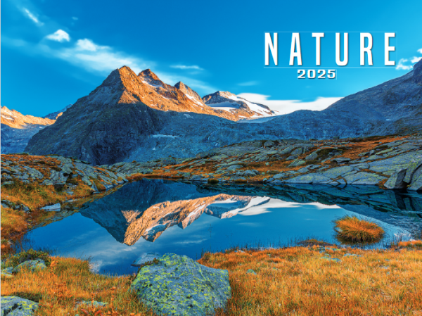 Nature 2025 wall calendar