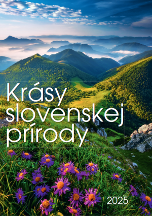 Wall calendar of the Beauty of Slovak Nature 2025 - Reklamnepredmety