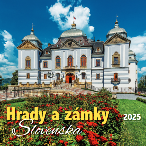 Wall calendar Castles and Chateaux of Slovakia 2025