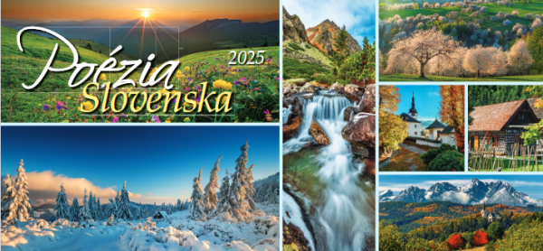 Table calendar Poetry of Slovakia 2025