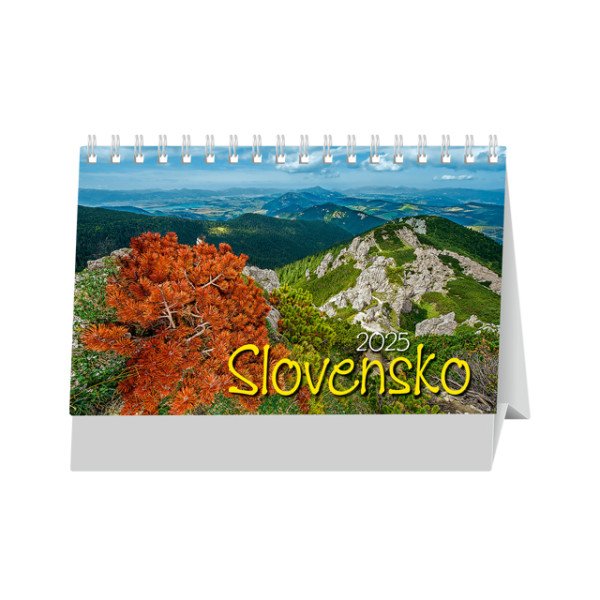 Table calendar Slovakia special 2025