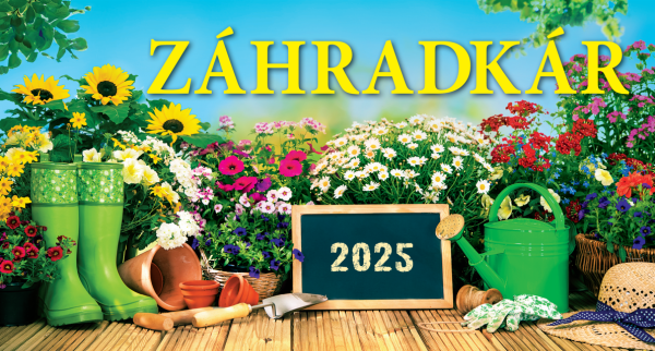 Table calendar Gardener 2025