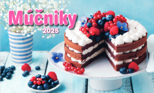 Table calendar Múčniky 2025 - Reklamnepredmety