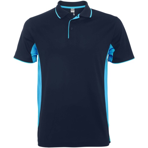 Montmelo unisex sports polo shirt with short sleeves