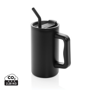 Cube 800ml mug made of recycled material. steel with RCS certification - Reklamnepredmety