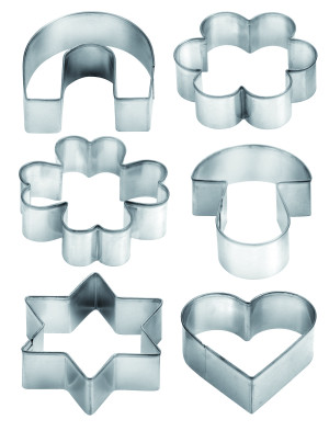 DELÍCIA ring cutters, 6 pcs - Reklamnepredmety