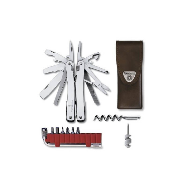 Victorinox 3.0238.L SwissTool Spirit Plus v koženom puzdre