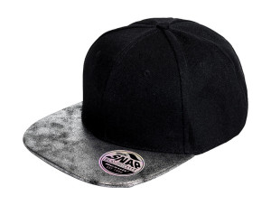 Bronx Glitter Flat Peak Snapback Cap RC087X - Reklamnepredmety